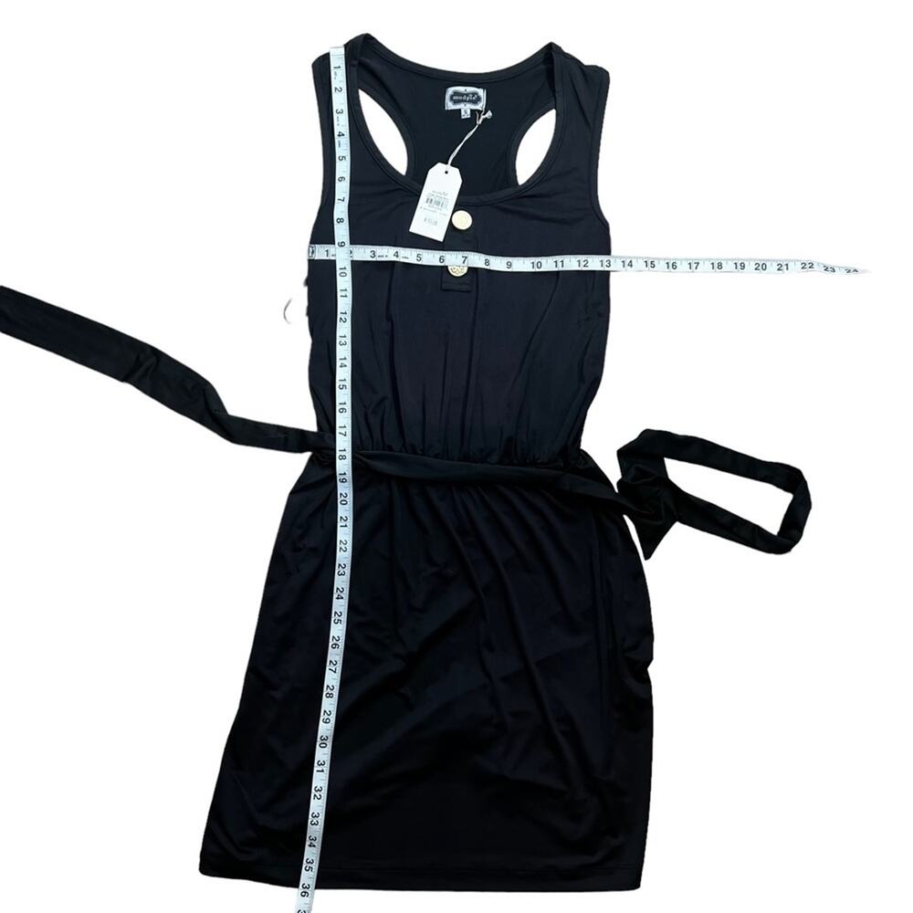 NWT Mud Pie Black Sleeveless Dress Size Small - Picture 2 of 10